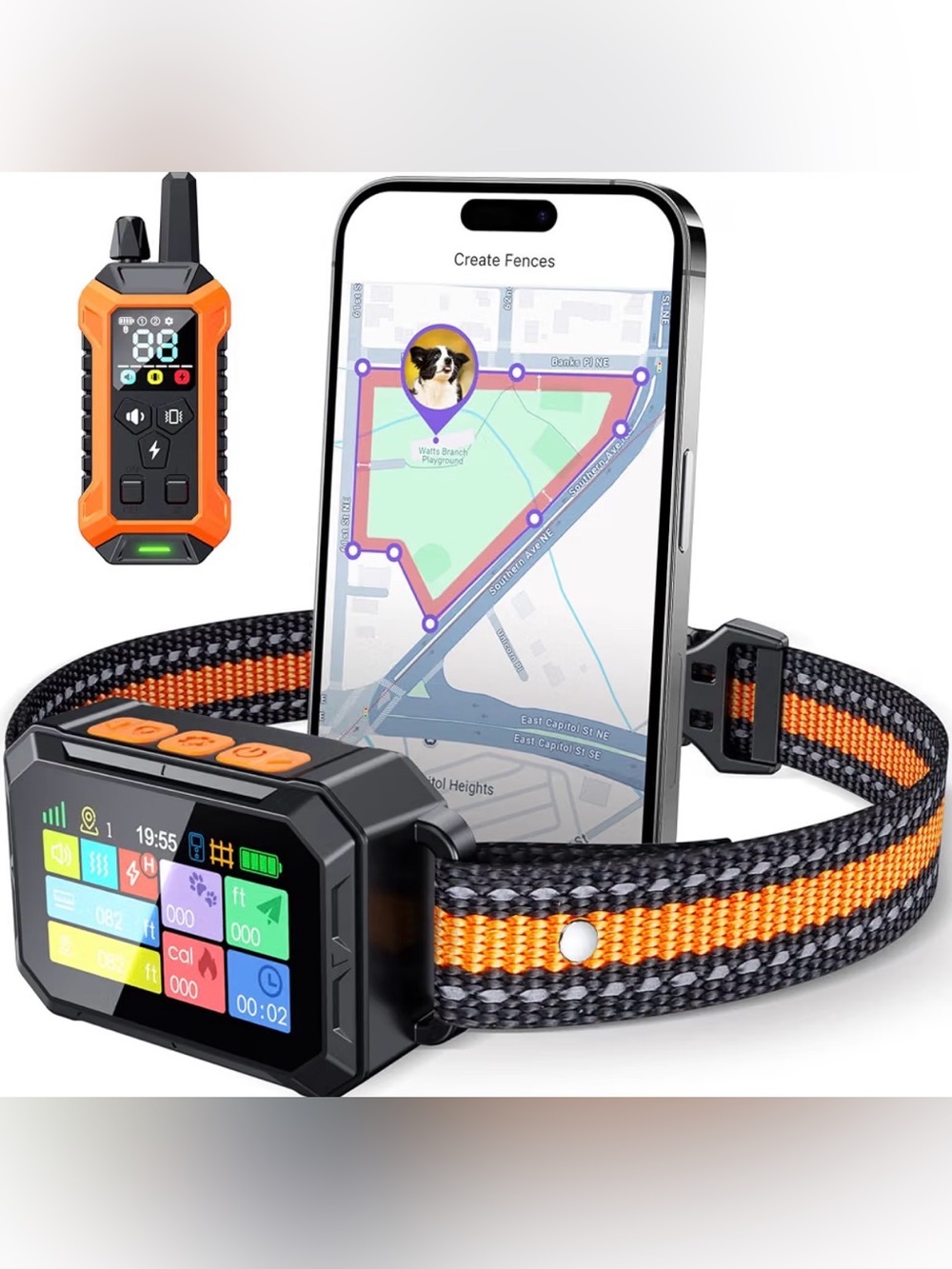 Meowant GPS Wireless Dog Fence & Training Collar System